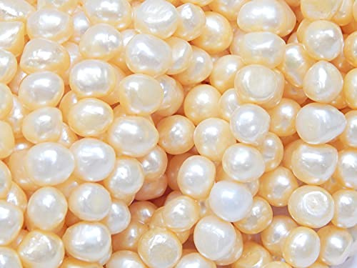 Perlin Perle d'acqua dolce, perle coltivate da 8 mm, pietre preziose, pietra preziosa barocca, perle da infilare