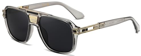 SHEEN KELLY Lunettes de soleil polarisées Vintage, Style pilote pour femmes et hommes, lunettes de Style années 70, décoration en métal, nuances conçues