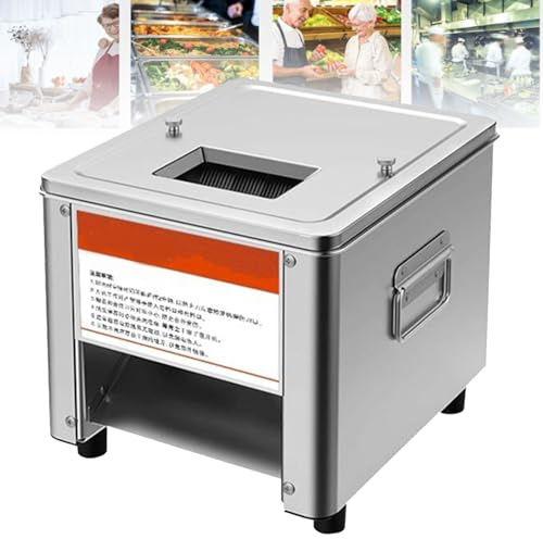 Generic Commercial Electric Meat Cutter Machine, 850W Stainless Steel Meat Slicer Shredder, Heavy Duty Restaurant Equipment