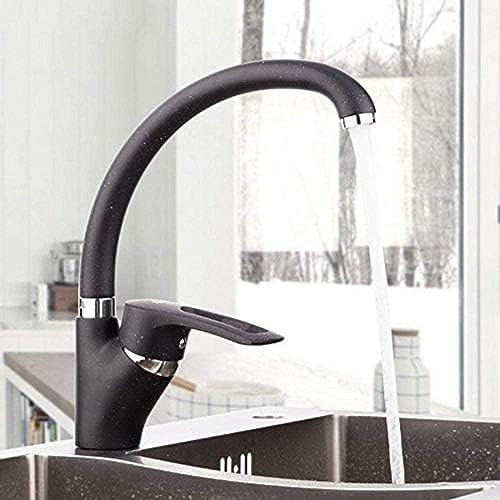 Grifo de Cocina, Grifo de Cocina de latón con Laca en Aerosol, Grifo Mezclador, grifos de Agua, Mezclador, Grifo de Fregadero Moderno, artículos para Grifo