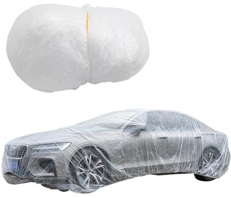 Fundas para Coche Impermeables, Funda Transparente para Coche - Funda para coche al aire libre - Cubiertas protectoras a prueba de polvo y arañazos, para automóviles convertibles, SUV, viajes, camione