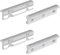 SWAWIS 150mm Mors de Protection pour Étau, 1 Paire de Mâchoires de Protection pour Étau avec Prismes et Aimants, Aluminium