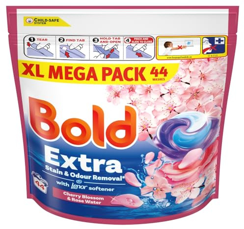 BOLD ALL-IN-1 PLATINUM PODS LIQUID CAPSULES CHERRY BLOSSOM 44 WASHES