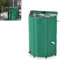 LILIIN 380L Regentonne Faltbar Regenwassertonne, Regenwassertank Wassertank Witterungsbeständig Wasserauffangbehälter inkl. UnteremAblauf, 100 Gallonen