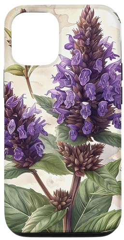 iPhone 12/12 Pro Anise Hyssop Flower Cottagecore Graphic Case