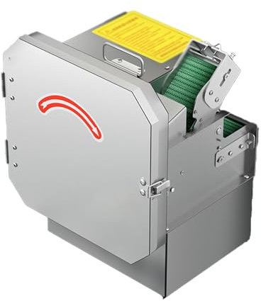 Affettatrice e tritatutto elettrico for verdure, robot da cucina professionale in acciaio inossidabile con spessore regolabile for una preparazione efficiente in cucina