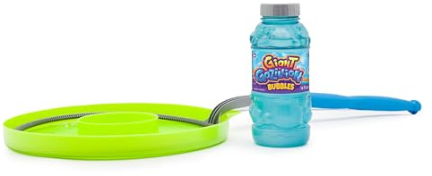 Gazillion – Baguette à bulles géantes, bulles de savon enfant, Vert/Bleu, 25 cm