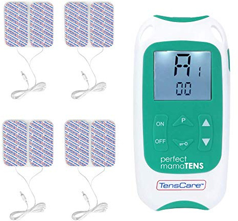 TensCare Perfect mama TENS - Natural Pain Relief Unit using Clinically Proven TENS Programmes. Perfect for Labour and after Childbirth. Includes 4 Extra Electrode Pads