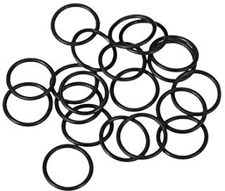 sourcing map Nitrile Rubber O-Rings 10mm OD 8mm ID 1mm Width, Metric Sealing Gasket for Automotive Machine Plumbing, Pack of 20