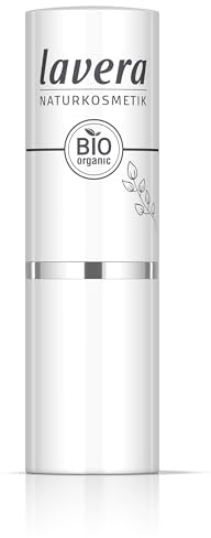 lavera Cream Glow Lipstick -Peony 03 - Couleur intense - Fini satiné brillant - Grand confort - Jusqu'à 6 heures de tenue - vegan - Cosmétiques naturels (1x 18 g)