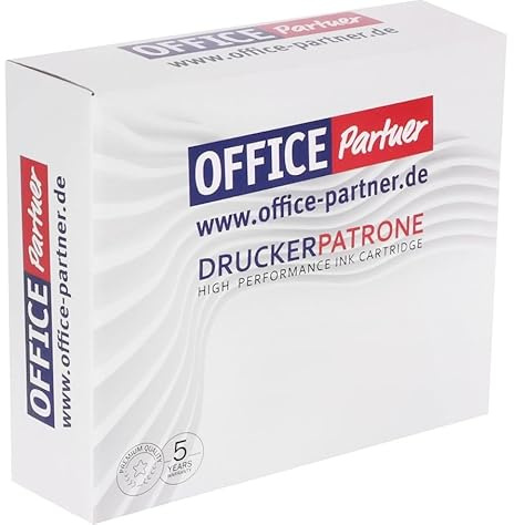 OFFICE Partner wiederaufbereitete Druckerpatronen Multipack als Ersatz für HP 301XL schwarz Cyan Magenta gelb HP DeskJet 1510, 2540 AiO, 3050A eAiO, Envy 4500 eAiO, 5530 eAiO OfficeJet 4630 eAiO