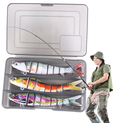 Bass Fishing Lure, Ogräsfritt simbete för basfiske, färgglada beten för bas, långsam sjunkande simbete för utomhusfiske