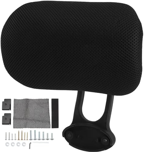 IWOWHERO Poggiatesta Regolabile per Sedia da Ufficio Protezione per Collo, Cuscino Ergonomico per Computer, Supporto Comodo per Testa e Collo, Accessorio per Sedie da Scrivania, per Casa