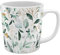 GRUSS & CO Tasse mit Blumenmuster | Strukturtasse, Steinzeug, 37 cl, mehrfarbig | Geschenk Freunde | 48460