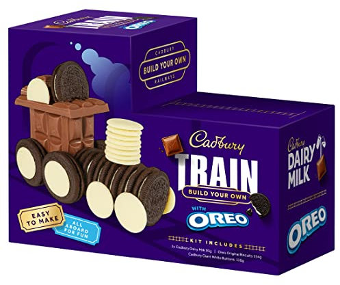 Cadbury Freddo Dairy Milk & OREO Make Your Own Chocolate Train Kit