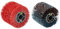 Fartools 110886 Bürste aus Nylon, Schleifmittel, Durchmesser 120 mm, Länge 100 mm & 110869 Schleifriemenbürste Ø 120 mm L 100 mm