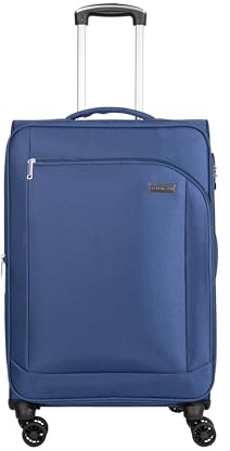 Crosstravel,Weichschalen-Koffer, Größe: M, Monterey, Blau