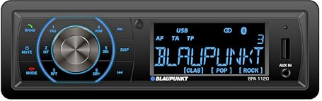 Blaupunkt BPA 1120, 1-DIN Autoradio, Bluetooth, USB, Aux-Eingang, Kurze Einbautiefe 4x20Watt, 12V