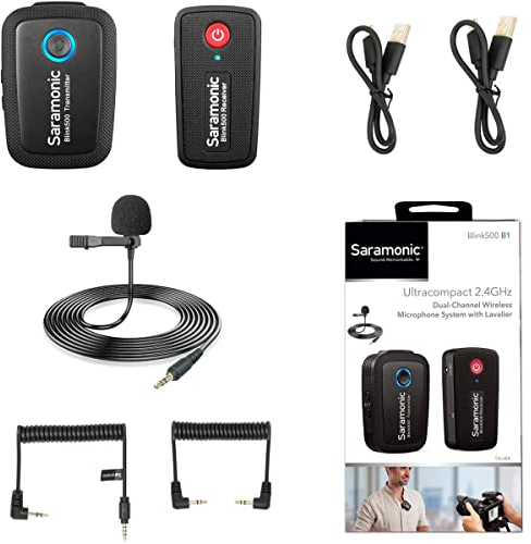 Saramonic Funkmikrofon Set Blink 500 B1, Nero