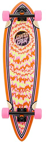 Santa Cruz Toxic Dot Pintail Cruzer Skateboard, 23,4 x 83,8 cm