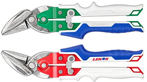 LENOX Tools Pliers, Offset Left and Right, with Durable Grip, 2 Pack (LXHT14348​)