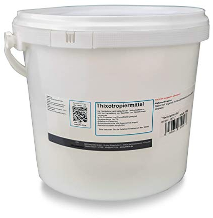 DD Composite Thixotropiermittel zur Herstellung nicht ablaufender Deckschichtharze Spachtelmassen Klebemassen, Gewicht:200g