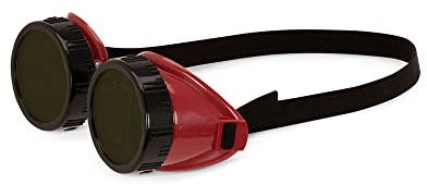 Jackson Safety WS Series Retro Safety Goggles - Welding & Cutting Eye Protection for Men & Women - Indirect Vented, Fits Over Most Glasses, ANSI Z87.1 (Available in multiple styles & lenses)