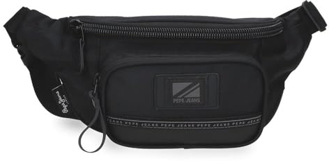 Pepe Jeans Stratford Riñonera Gris 30x13x5 cms Poliéster by Joumma Bags