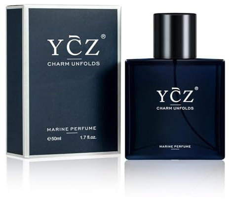 Marine Charm Unisex Eau de Parfum – 1,7 oz lang anhaltendes Meeresparfüm für Männer und Frauen, Pheromonparfum für Männer, idealer Meeresduft für besondere Anlässe (1Pc)