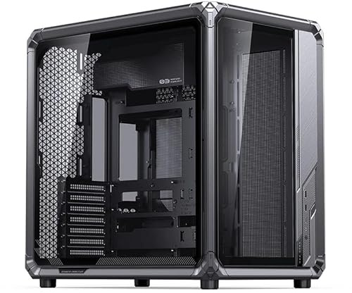 Jonsbo X400 Pro PC-hölje grått – ATX Midi-Tower, aluminium, härdat glas, 360 mm radiator, upp till 427 mm GPU, USB-C