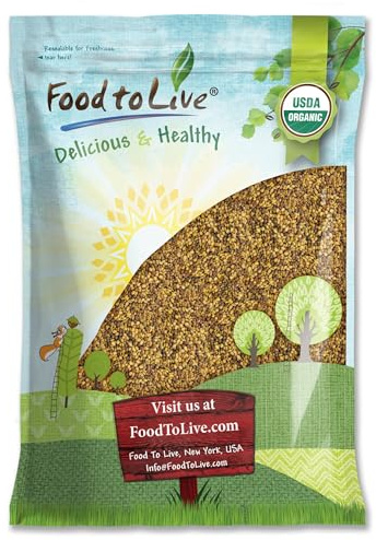 Food to Live - Organic Antioxidant Mix of Sprouting Seeds, 10 Pounds - Non-GMO Broccoli, Alfalfa, Clover, Rich Germination Rate, Non-Irradiated, Kosher