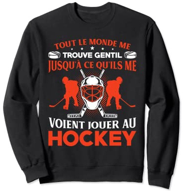 Ice Hockey Maillot Cool Pour Joueur Hockey Sur Glace Sweatshirt