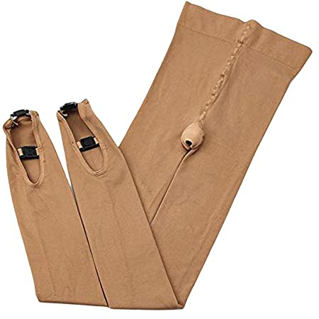 SM SunniMix Collant Patinage Artistique Fille, Collants Femme, Collant Chair Fille, Patinage Artistique Botte Collants Leggings Pantalons Porter des Pantalons pour Les Performances Patinage sur Glace