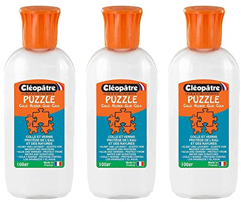CLÉOPÂTRE Lote de 3 adhesivos para rompecabezas (100 g)
