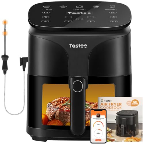 Tastee Luftfritös, 8-i-1, 5,5 QT, dörrenhet, 500 °F, 24 matlagningsförinställningar