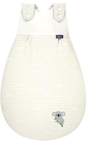 Alvi Baby Mäxchen Außensack Schlafsack Babyschlafsack Baumwolle Jersey Tiki Koala (50-56)
