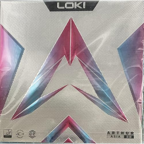 Loki Arthur Asia Revêtement de tennis de table professionnel Rouge max. (2,1 mm)