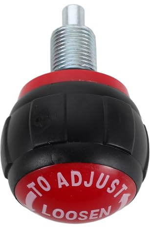 Yardwe Bouton De Remplacement pour Vélo D’Exercice Goupille De Sécurité À Ressort Réglage en Hauteur Poignée Rotative pour Vélo Stationnaire Appareils De Musculation Et Équipement De Fitness