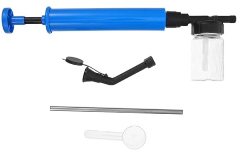 WEKADRIN Outil Manuel de Pollinisation 100 ML Bâtonnets en Plastique et Acier Inoxydable, Brosse Portable pour Vergers, Jardinage et Pollinisation des Tomates, Pêchers, Agriculture en
