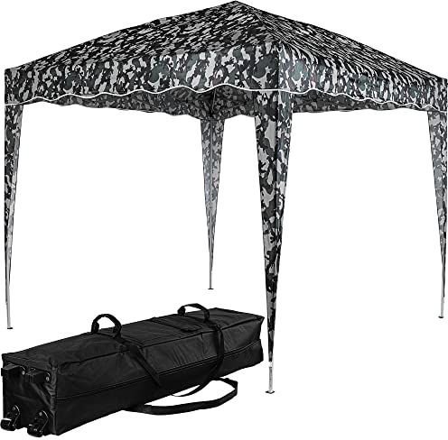 INSTENT Pavillon 3 x 3 m Basic wasserdicht UV Schutz 50+, urban