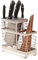 Universal-Messerhalter-SUS 304 Edelstahl Messerblockhalter-einfache Reinigung, platzsparende Messeraufbewahrung-Messer-Organizer