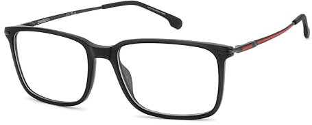 Carrera 8897 BLX MATTE BLACK RED 55/17/140 Herren Brillen
