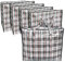 ANSIO Large Laundry Bags Pack of 5 Storage Bags Reusable Laundry Bags with Zips Ideal for Moving House Clothing & Wardrobe Storage (60L x 25W x 50H cm)