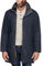Outdoorjacke Herren Wasserdicht Atmungsaktiv Wintermantel Herren Lang Warm Teddy Mantel Männer Warm Shearling Schaffell Fleece Gefüttert Revers Jacke Mit Reißverschluss Thermojacke Fahrrad (Marine, S)