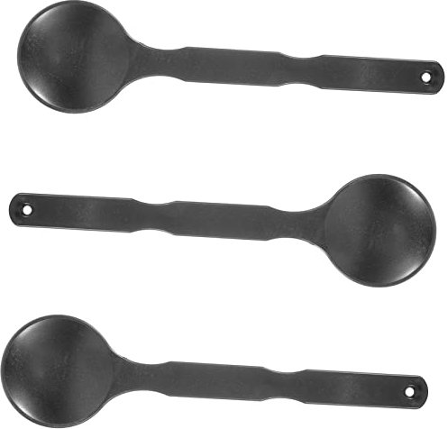 PLAFOPE 3pcs Plastic Eye Occluder Visual Test Covers Handheld Eyesight Test Tool for Optometry and Vision Exam Professional Eye Shield Plates for