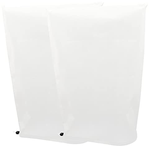 TOYANDONA 2pezzi Telo Protettivo per Piante Antigelo Copertura Invernale per Piante Coulisse di Protezione Non per Alberi e da Esterno