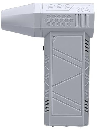 SEAFRONT Dépoussiéreur D'air sans Fil, Souffleur D'air électrique 130 000 Tr/min avec Batterie Rechargeable et Moteur sans Balais, pour Nettoyer le Clavier, L'ordinateur, la Voiture, les