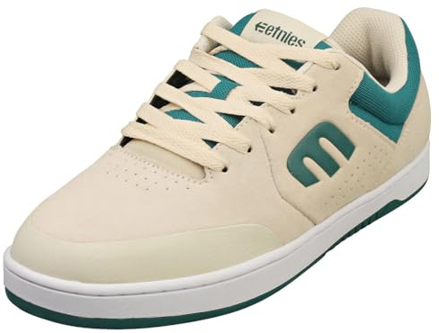 Etnies Marana Mens Skate Trainers in Tan Green - 10 UK