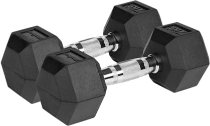 Rebel - Manubrio in ghisa HEX gommato 2 x 7 kg RBA-2325-07