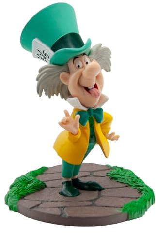 Bullyland – Galen hattmakare från Disneys Alice i Underlandet, perfekt som leksaksfigur, dekoration och liten present till barn från 3 år, detaljerad 8,5 cm Walt Disney samlarfigur 11403